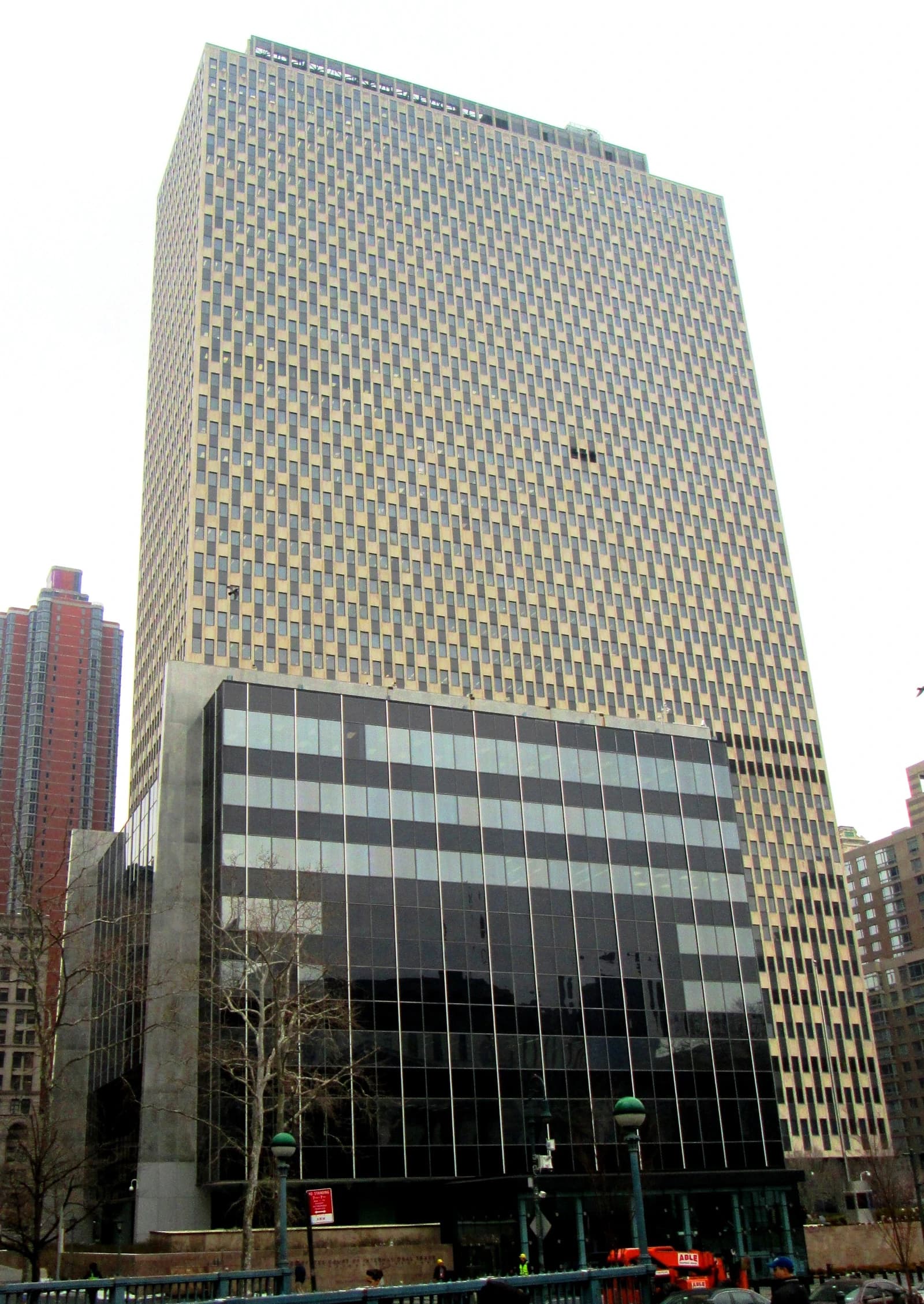 Jacob K. Javits Federal Office Building and International Court of Trade exterior.