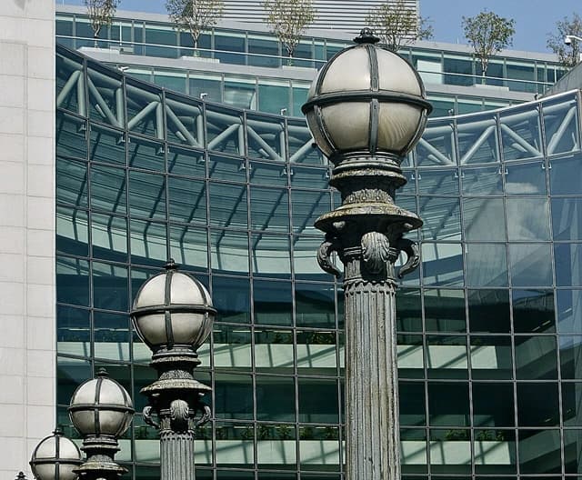 Facade of the U.S. Securities and Exchange Commission headquarters building in Washington, D.C.