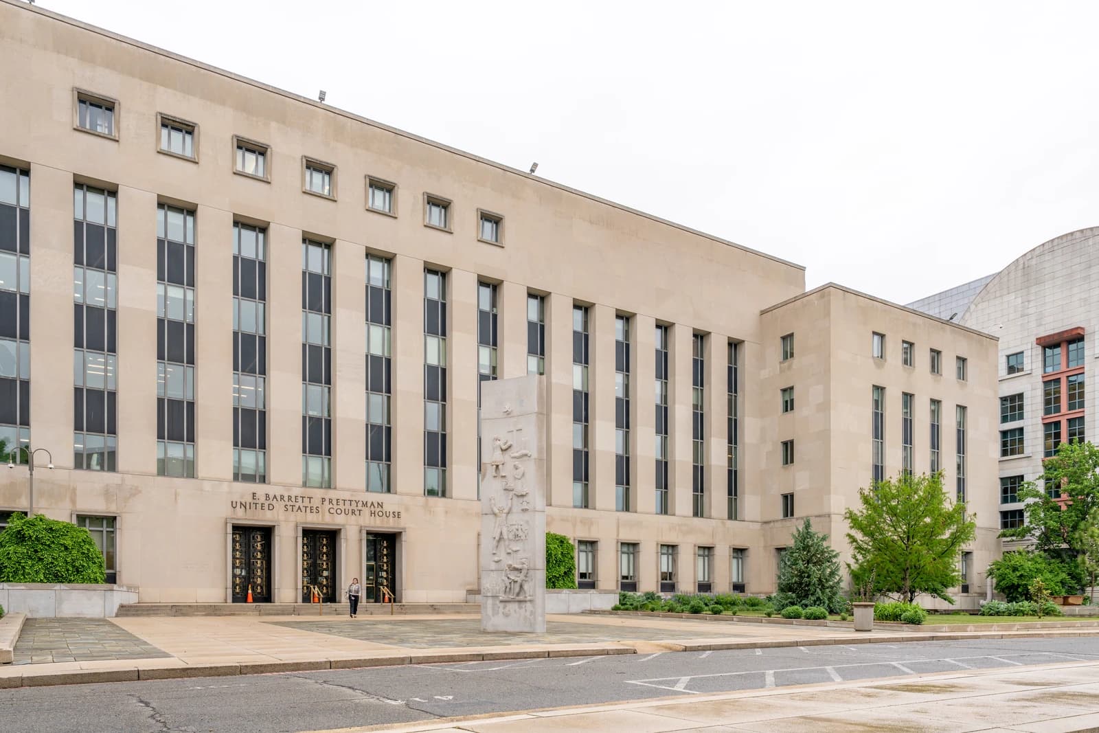 The E. Barrett Prettyman United States Courthouse building in Washington D.C.