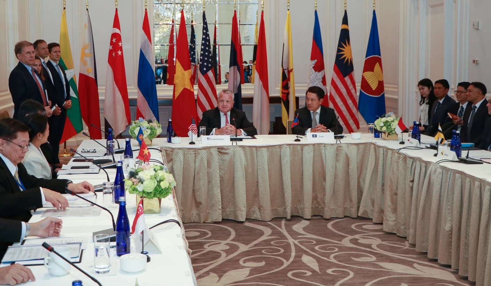 Deputy Secretary Sullivan hosts an ASEAN Ministerial Meeting in New York City with various delegates.